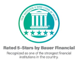Bauer Financial 5 star rated logo