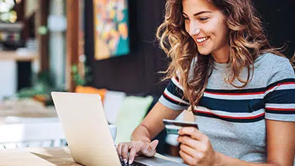 Online Banking Account from First Bank of The Lake