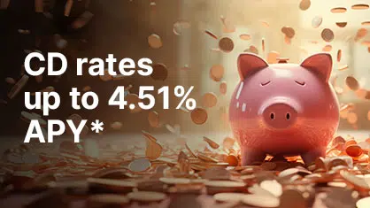 First Bank of the Lake CD rates up to 4.51% APY*