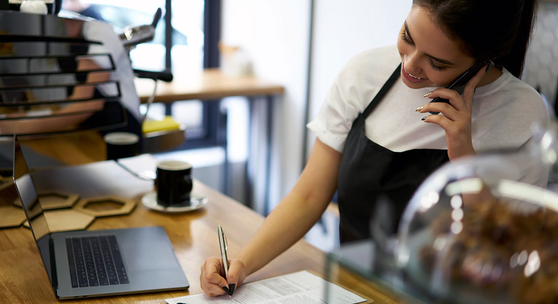 Small business woman