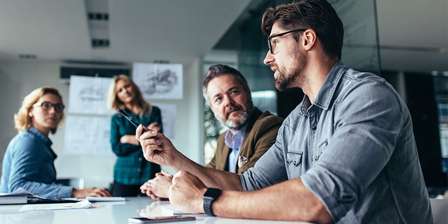 Business meeting - Buy a Business Loan
