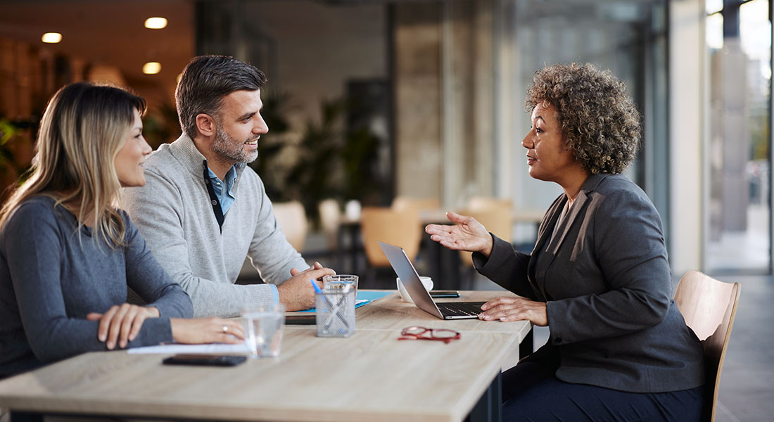 SBA loan meeting with business owners - SBA 7a Loan Terms