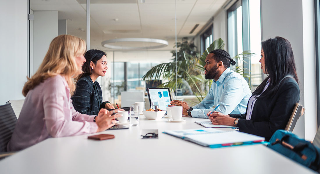 Business meeting - SBA 7a Loan Application